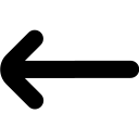 back arrow loading